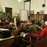 Nancy VanArendonk speaks about local history.