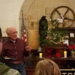 Bill Clark read the Christmas story.