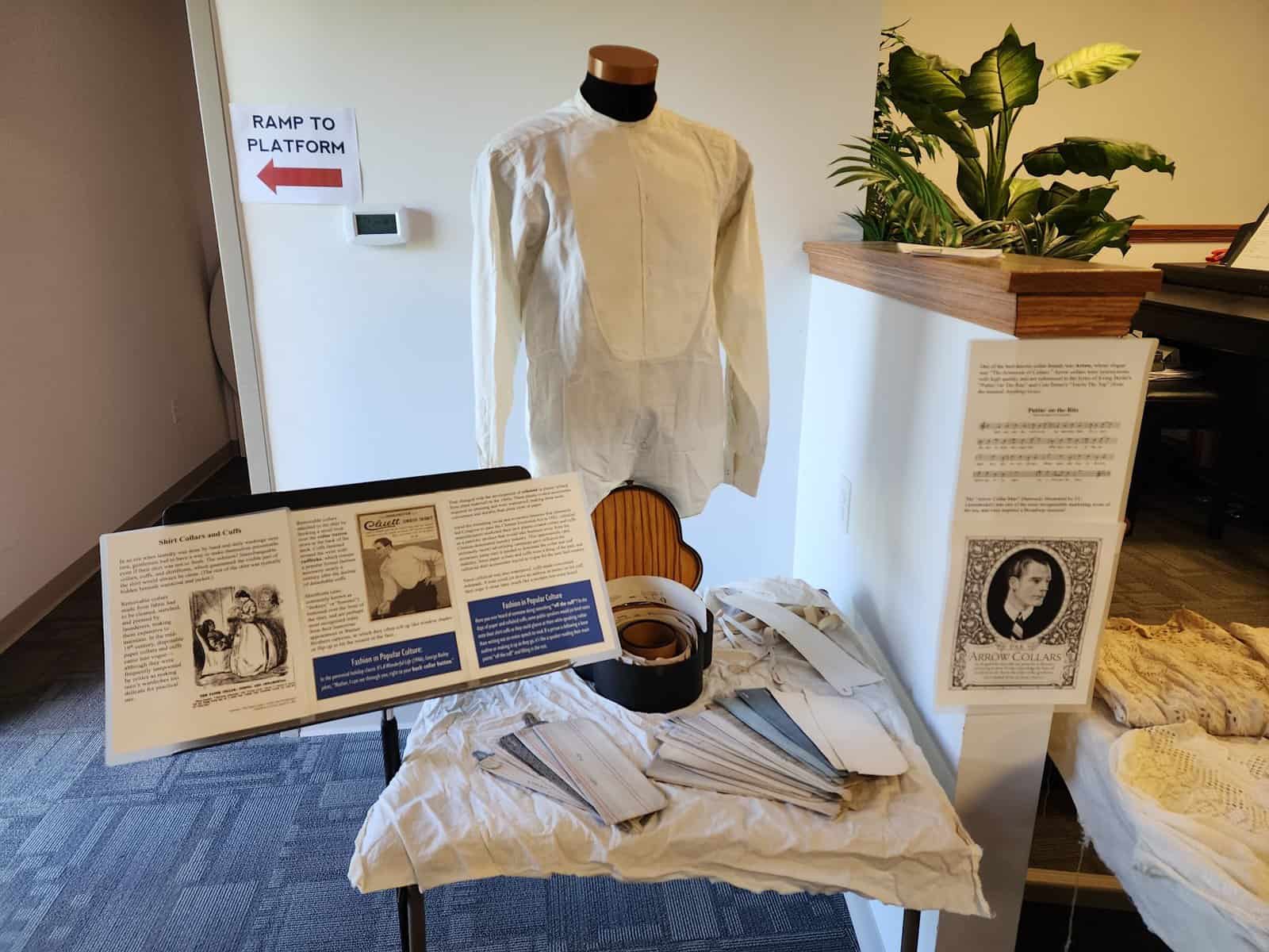 historic clothing exhibit