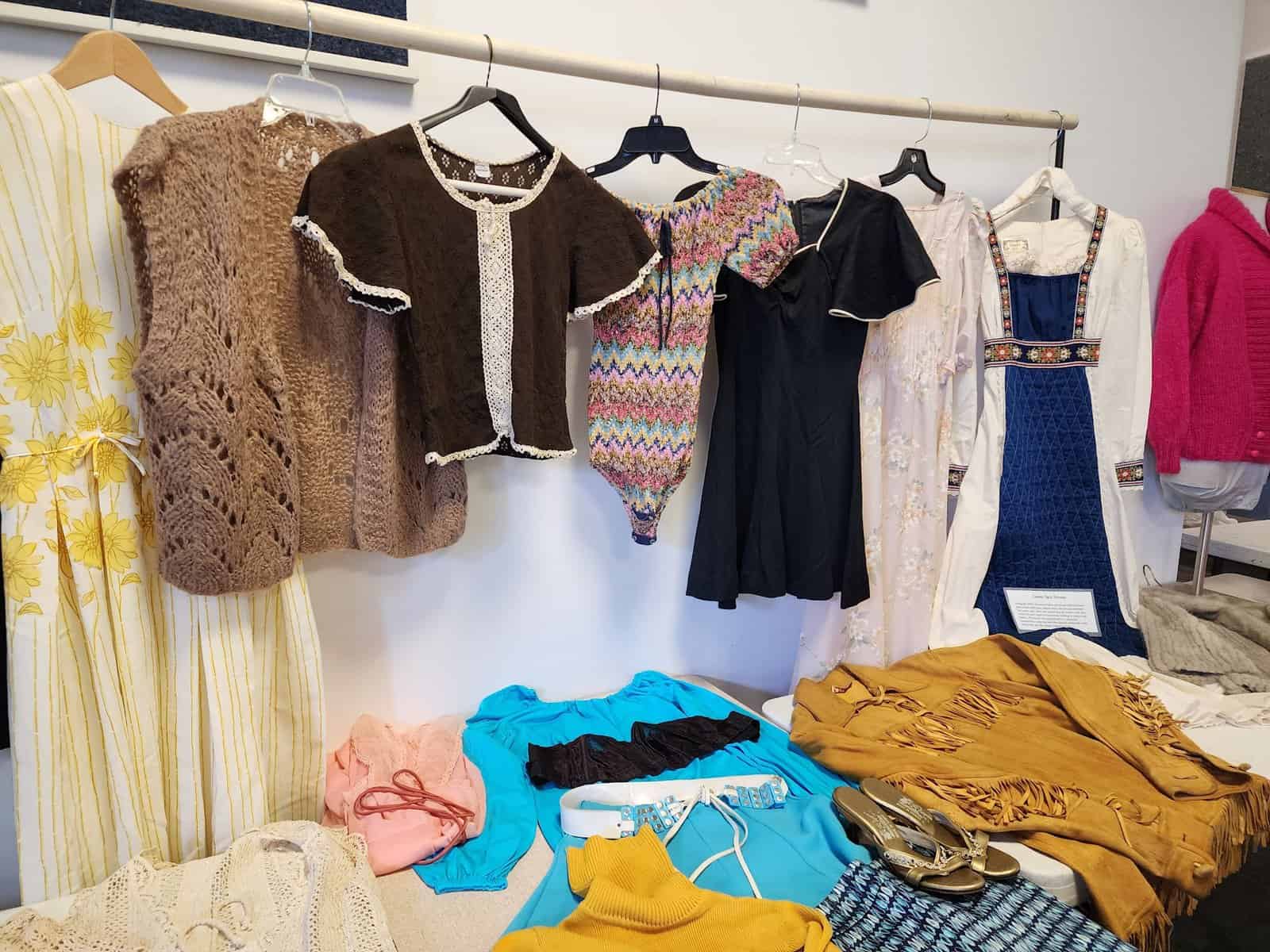 historic clothing exhibit