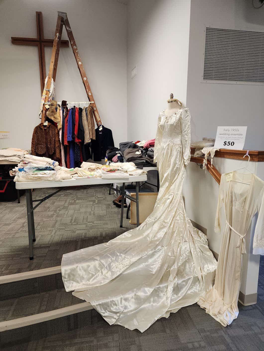 historic clothing exhibit