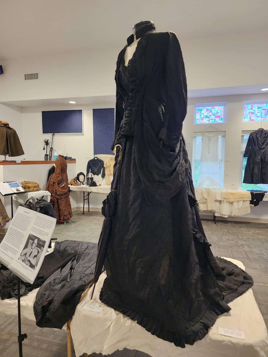 historic clothing exhibit