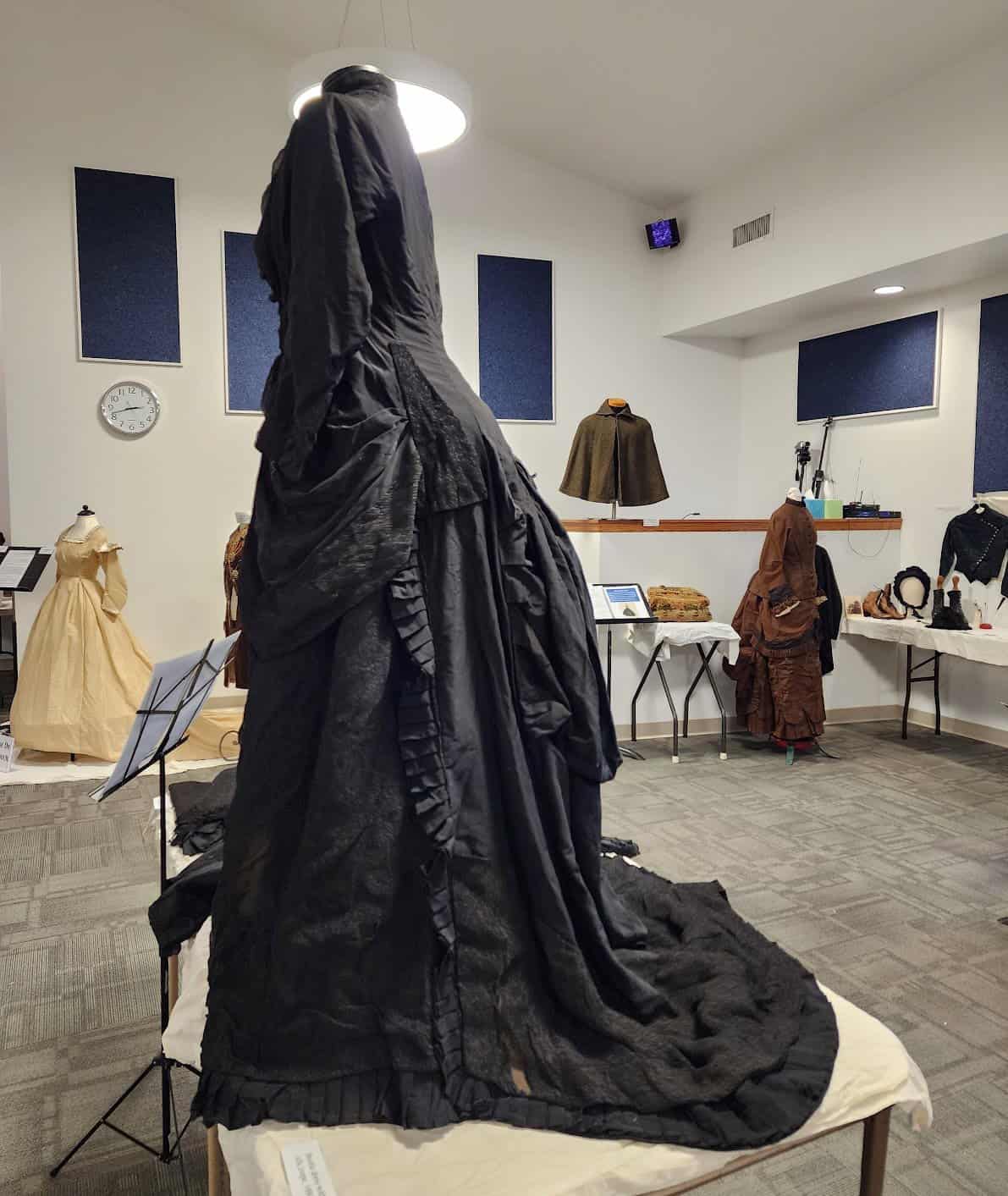 historic clothing exhibit