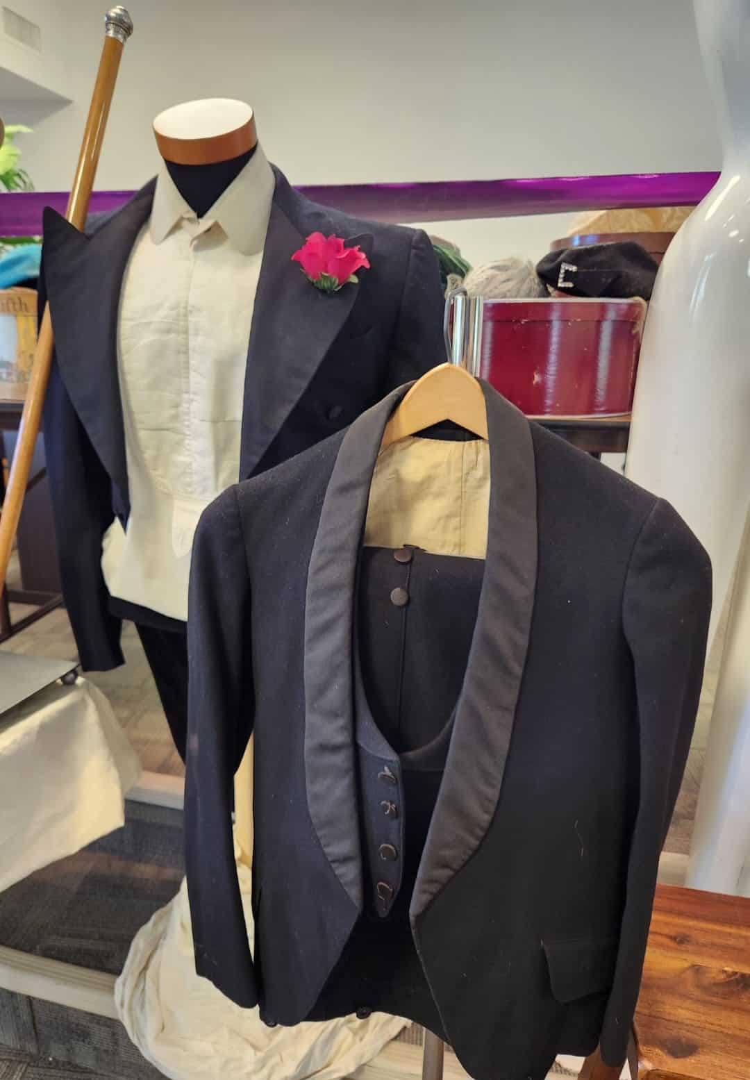 historic clothing exhibit