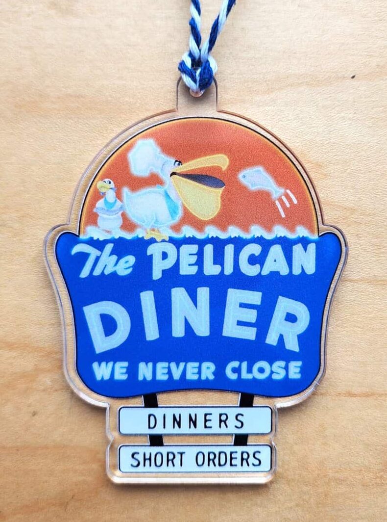 pelican diner ornament