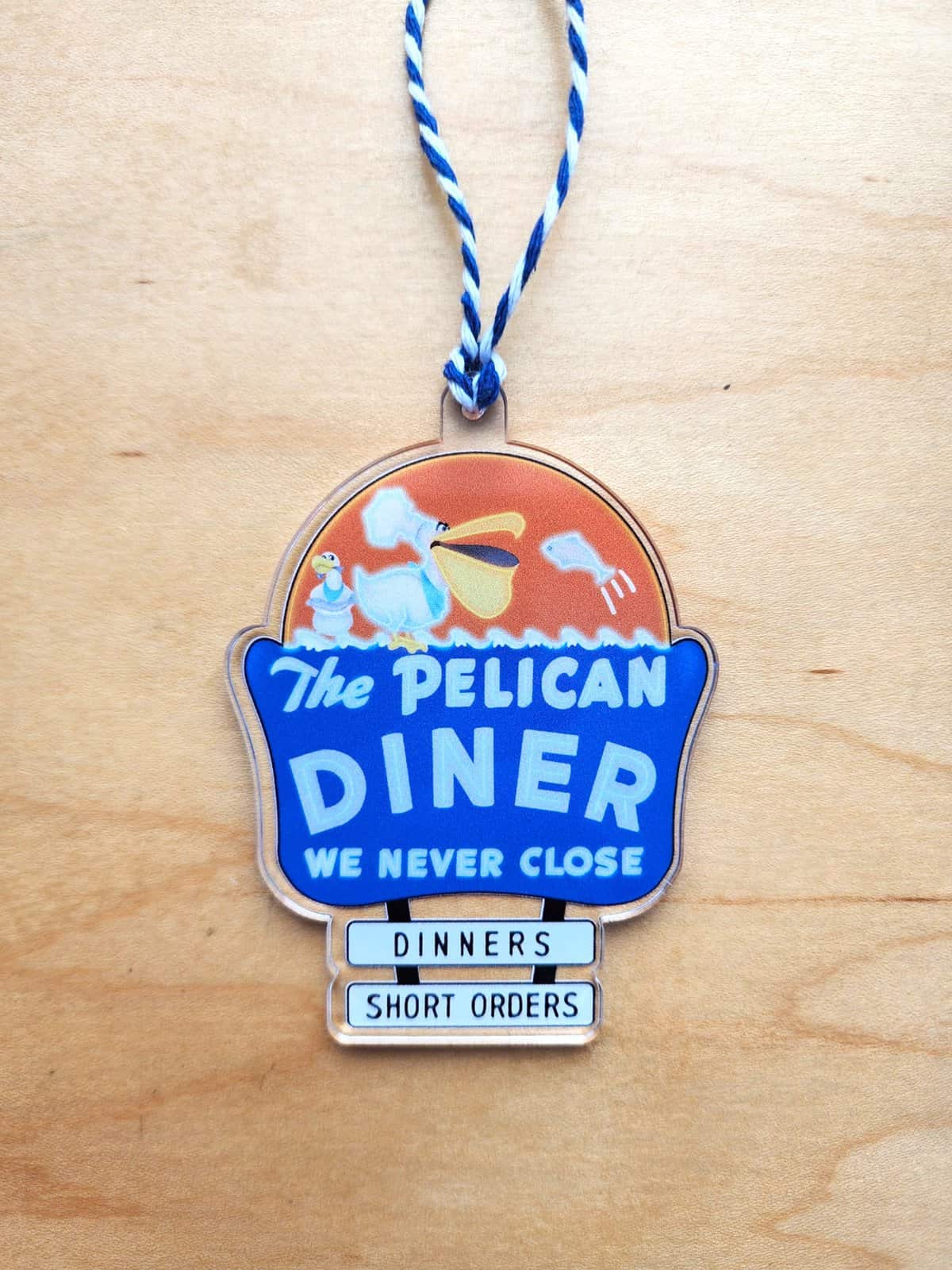 pelican diner ornament