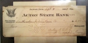 acton state bank check